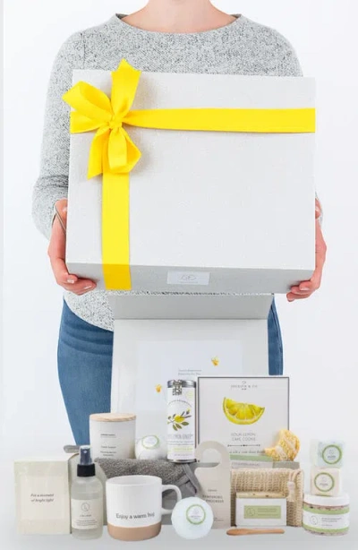 Lizush Get Well Gift Basket, All Natural Care Package In Multi