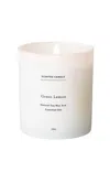 Lizush Green Lemon Scented Candle