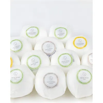 Lizush Large Bath Bombs Gift Box In Assorted Essential Oils