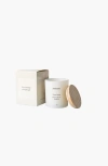 Lizush Lemon Scented Candle Glass Jar In Green Lemon