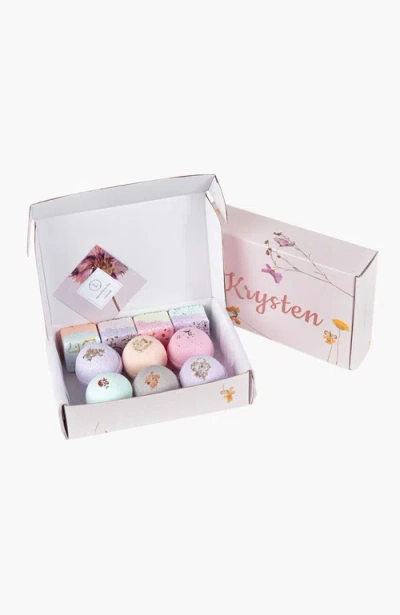 Lizush Natural Bath Bombs And Shower Steamers Gift Set