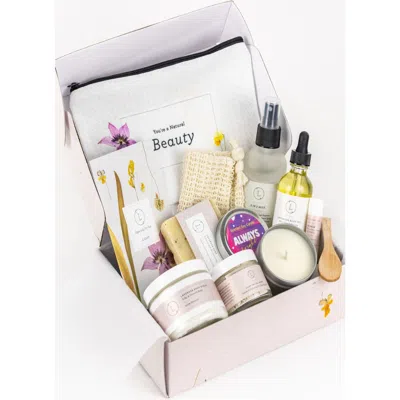 Lizush Spa Gift Box, Natural Bath And Body Relaxing Package For Friend