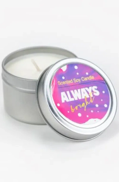 Lizush Tin Soy Candle In Assorted