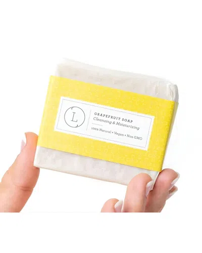 Lizush Unisex 4oz 2x Natural Handmade Soap Bar In White