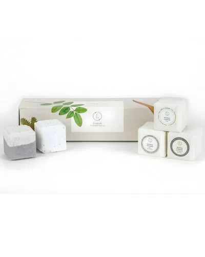 Lizush Unisex Earthy Shower Steamer In White