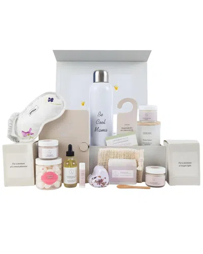 Lizush Unisex Gift Set For Mom In White