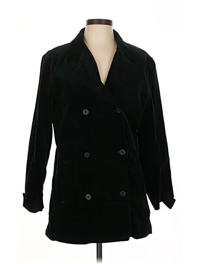 Pre-owned Lizwear By Liz Claiborne Jacket In Black