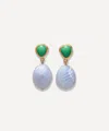 Lizzie Fortunato 24ct Gold-plated Andalusia Drop Earrings In Multi