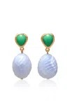 Lizzie Fortunato Andalusia Drop Earrings In Blue