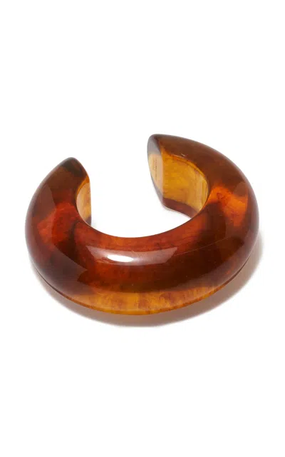 Lizzie Fortunato Arc Cuff In Tortoise