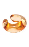 Lizzie Fortunato Arc Cuff In Orange