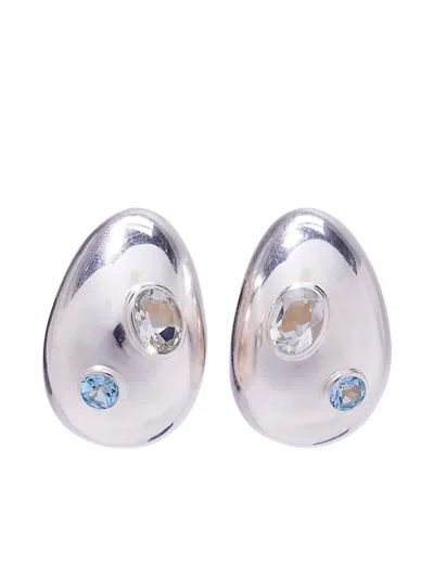 Lizzie Fortunato Arp Earrings In Metallic