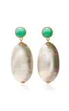 Lizzie Fortunato Campana Earrings In Metallic