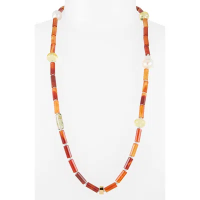 Lizzie Fortunato Circo Stone Fruit Necklace