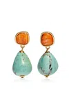 Lizzie Fortunato Citrus Splash Earrings In Multi