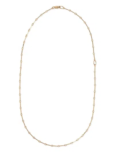Lizzie Fortunato Confetti Letter Chain Necklace In Gold