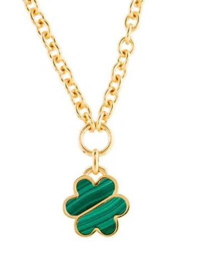 Pre-owned Lizzie Fortunato Daisy Pendant Necklace, 19" In Multi