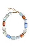 Lizzie Fortunato Delphine Collar In Paradise In Multi