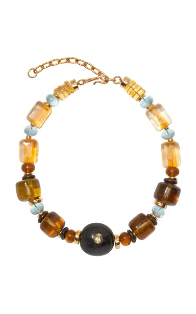 Lizzie Fortunato Desert Mirage Collar Necklace In Multi