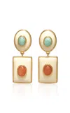 Lizzie Fortunato Ethereal Pool Earrings In Multi