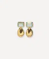 Lizzie Fortunato Gold-plated Bean Drop Earrings
