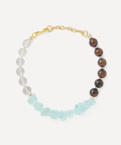 Lizzie Fortunato Gold-plated Glacier Bay Bead Necklace