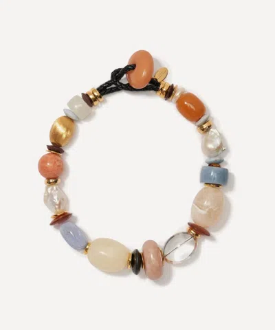 Lizzie Fortunato Gold-plated Monument Collar Necklace