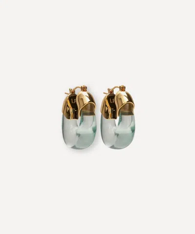 Lizzie Fortunato Gold-plated Mini Organic Hoop Earrings