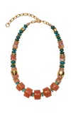 Lizzie Fortunato Granada Collar Necklace In Multi