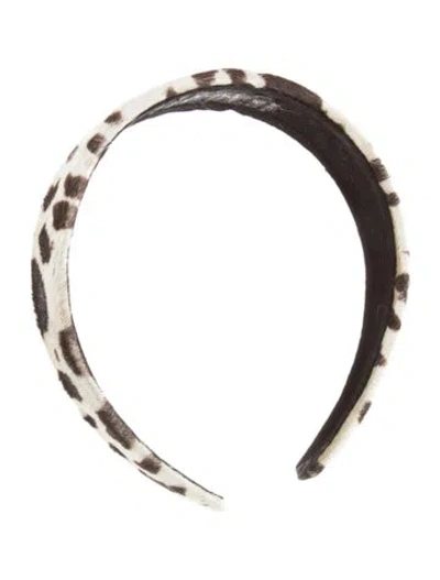 Pre-owned Lizzie Fortunato Headband In Neutral