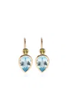 Lizzie Fortunato Hera Earrings In Sky Blue In Multi