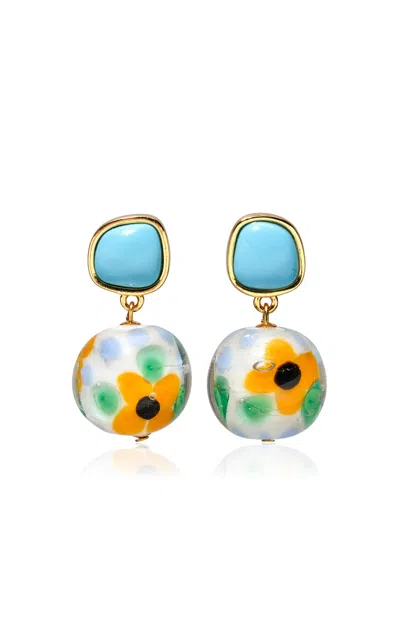 Lizzie Fortunato Kado Drop Earrings In Multi