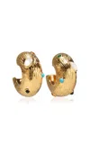 Lizzie Fortunato Kahlo Hoops In Gold