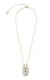 Lizzie Fortunato La Paz Pendant Necklace In Gold