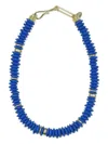 Lizzie Fortunato Laguna Bead Necklace In Blue