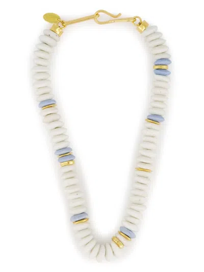 Lizzie Fortunato Laguna Halskette In White