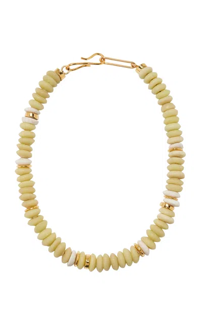 Lizzie Fortunato Laguna Necklace In Lemon In Neutral