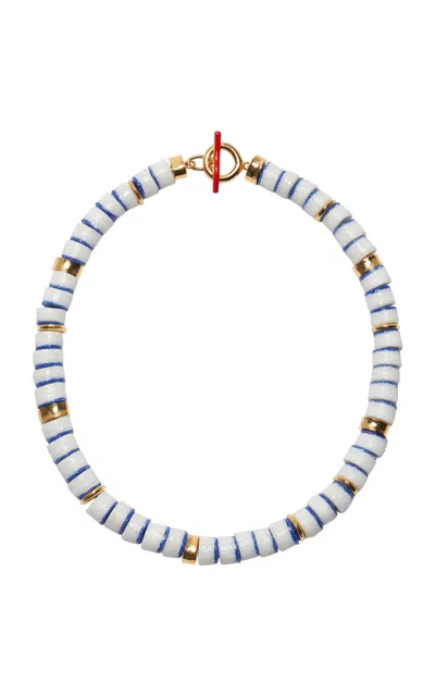 Lizzie Fortunato Lido Necklace In Deep Blue