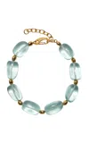 Lizzie Fortunato Lobos Collar In Poolside In Blue