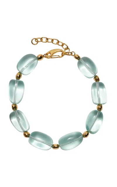 Lizzie Fortunato Lobos Collar In Poolside In Blue