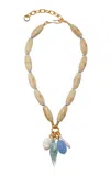 Lizzie Fortunato Marilla Necklace In Seashell In Neutral