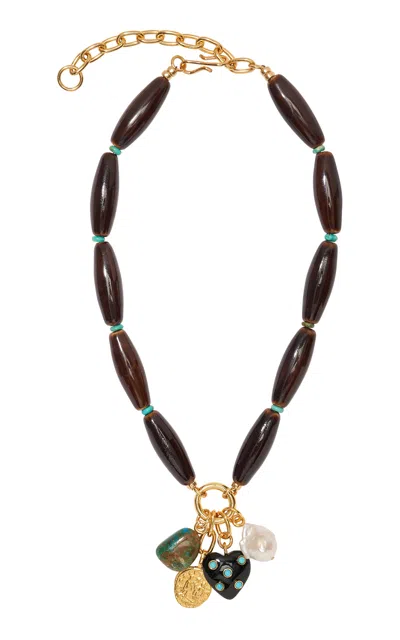 Lizzie Fortunato Marilla Pendant Necklace In Multi