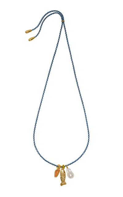 Lizzie Fortunato Minnow Necklace In Multi