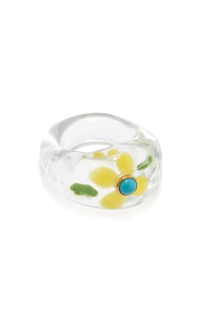Lizzie Fortunato Monument Ring In Multi