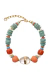 Lizzie Fortunato Neptune Collar In Solstice In Multi