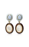 Lizzie Fortunato Papaya Drop Earrings In Multi