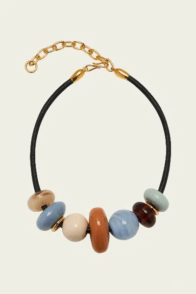 Lizzie Fortunato Piedra Bead-embellished Necklace In Multi