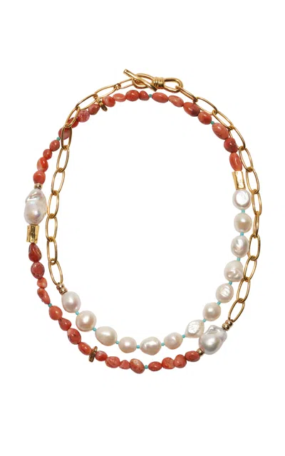 Lizzie Fortunato Porto Covo Necklace In Soleil In Multi