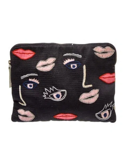 Pre-owned Lizzie Fortunato Pouch In Black