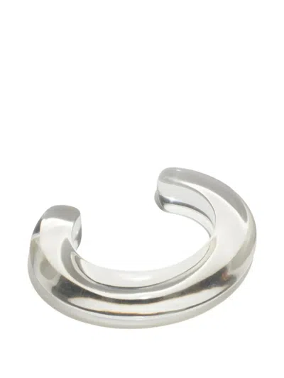 Lizzie Fortunato Ridge-cuff Bracelet In Silver